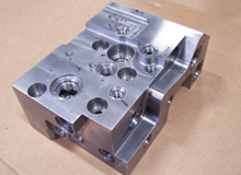 Custom Steel Hydraulic Manifold Custom Steel Hydraulic Manifold